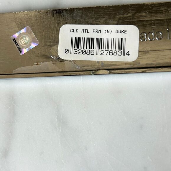 Duke Blue Devils License Plate Holder Metal Chrome Silver Blue White - Picture 3 of 3